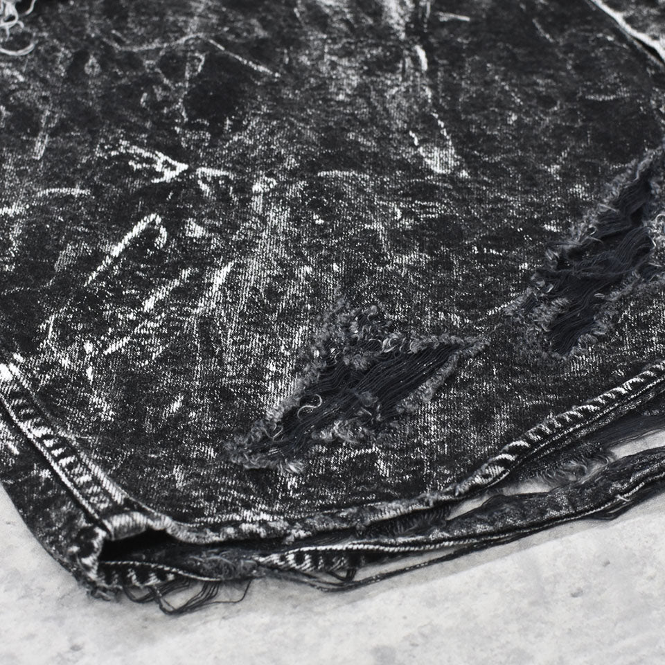 THE JEAN PIERRE / Grunge Denim Shirt - CONTRUST