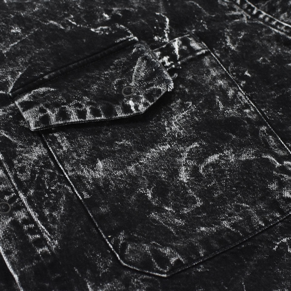 THE JEAN PIERRE / Grunge Denim Shirt - CONTRUST