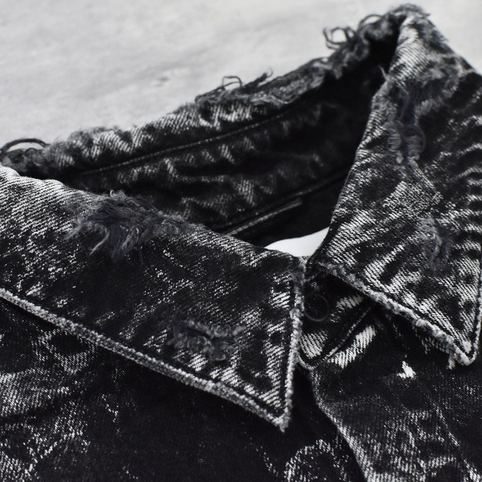 THE JEAN PIERRE / Grunge Denim Shirt - CONTRUST