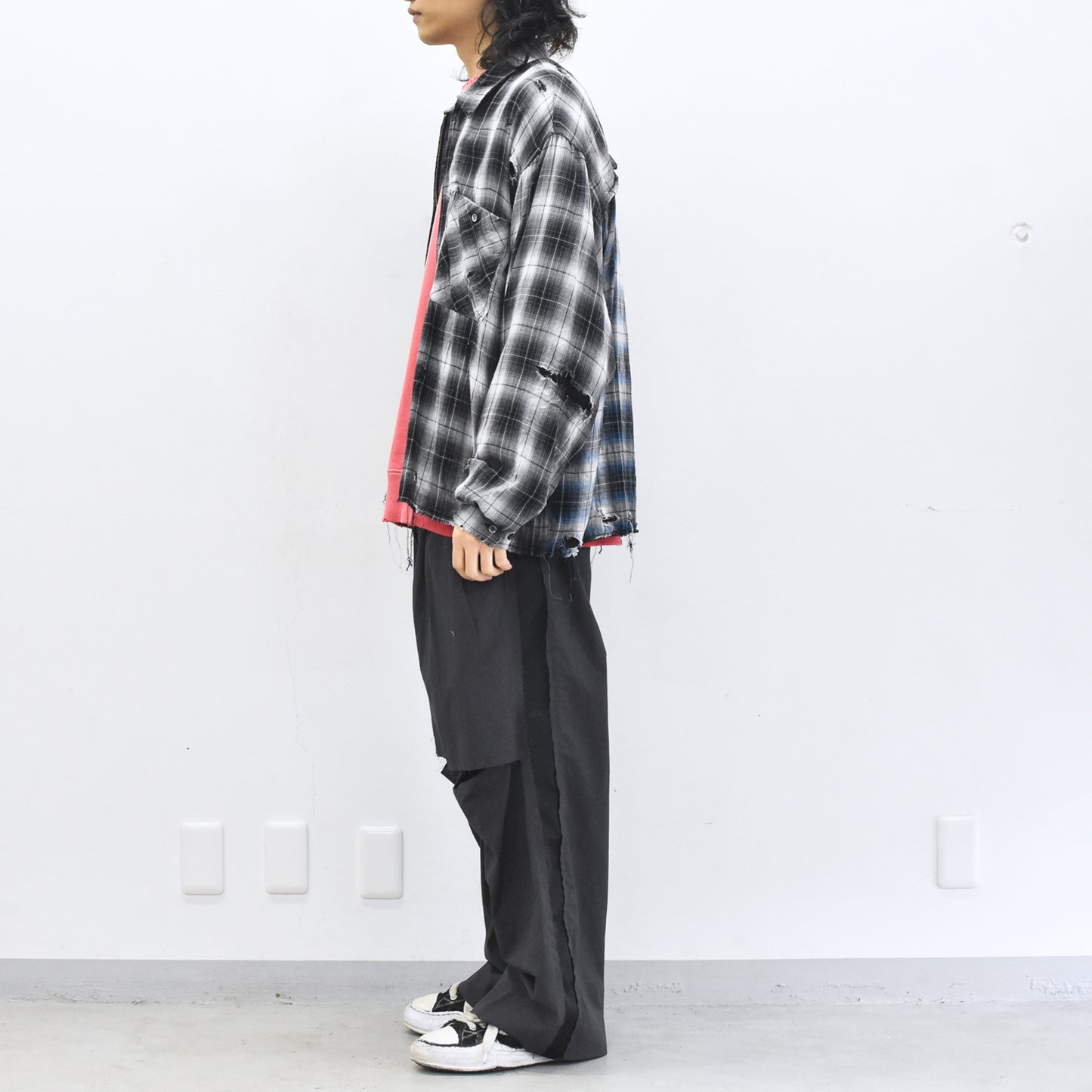 THE JEAN PIERRE / Grunge Destroy Kurt Shirt - MIX