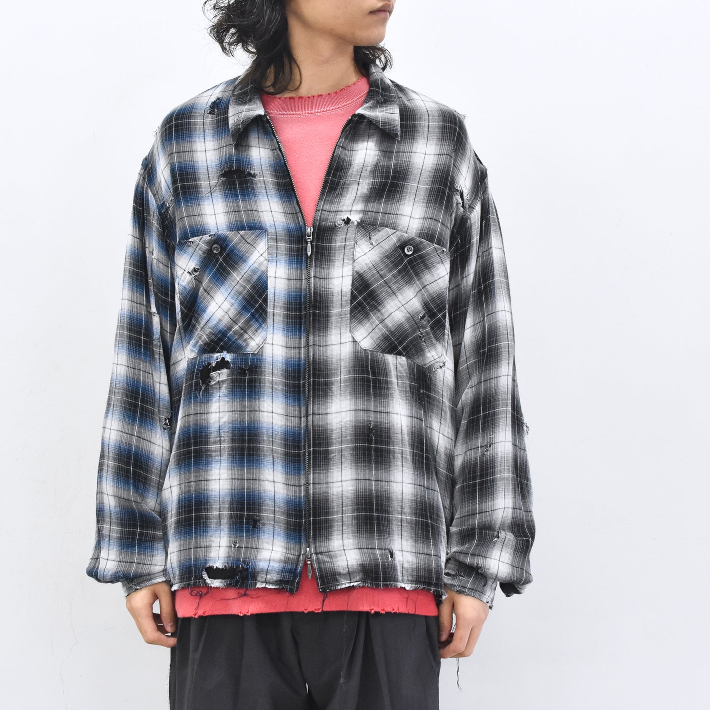 THE JEAN PIERRE / Grunge Destroy Kurt Shirt - MIX