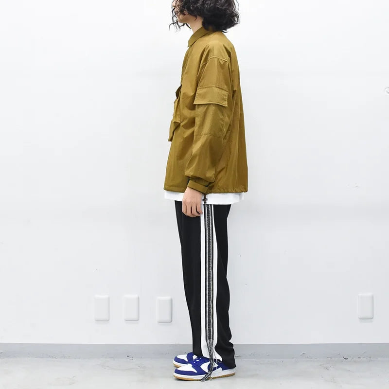 THE JEAN PIERRE / Shell Nylon Shirt - BROWN