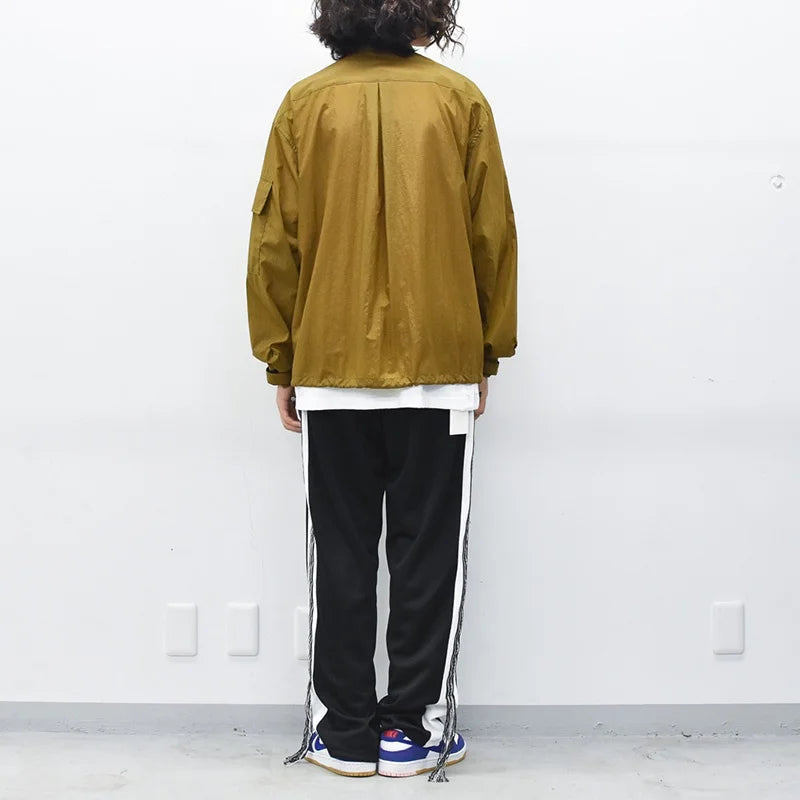 THE JEAN PIERRE / Shell Nylon Shirt - BROWN