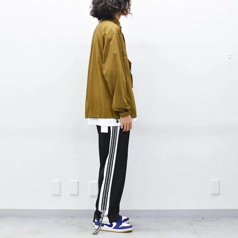 THE JEAN PIERRE / Shell Nylon Shirt - BROWN