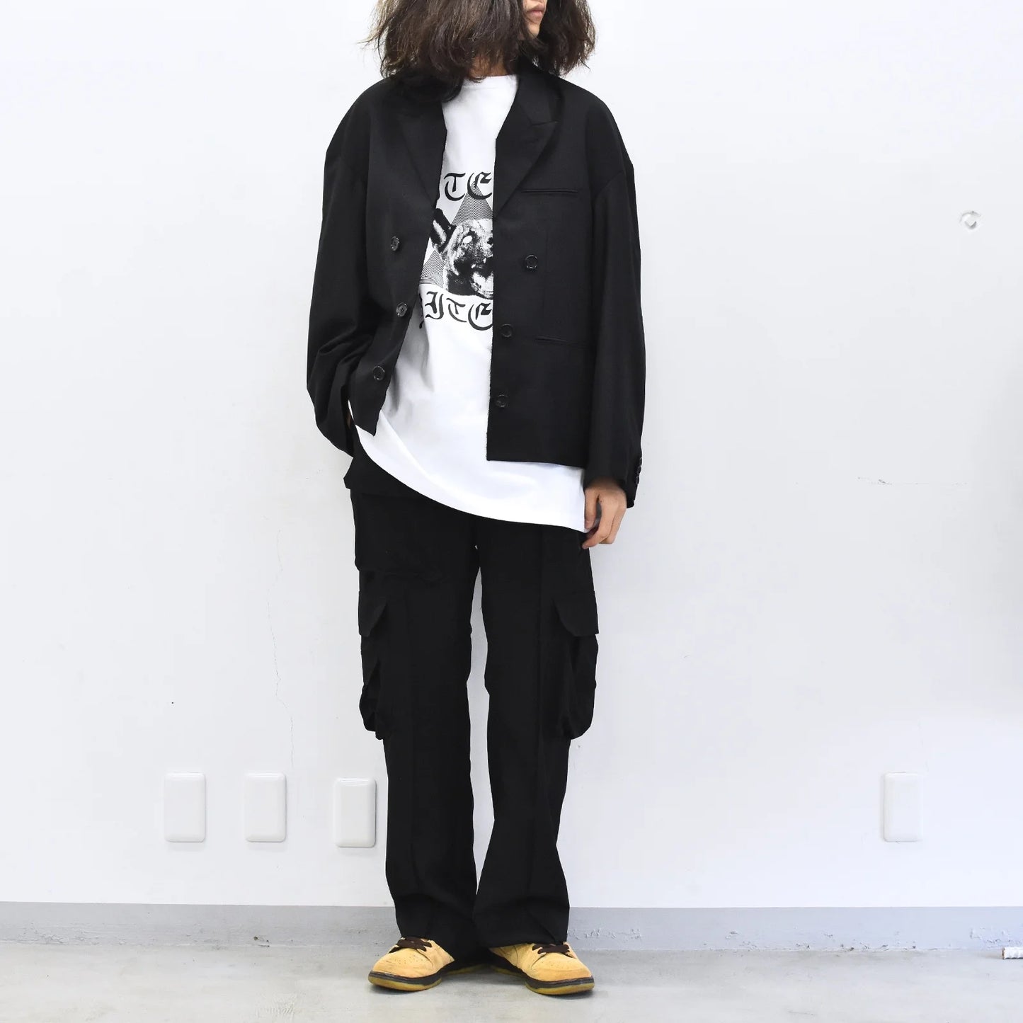 THE JEAN PIERRE / Tear Off Double Jacket - STRIPE