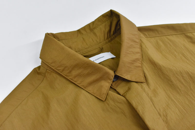 THE JEAN PIERRE / Shell Nylon Shirt - BROWN