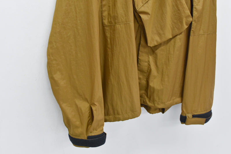 THE JEAN PIERRE / Shell Nylon Shirt - BROWN