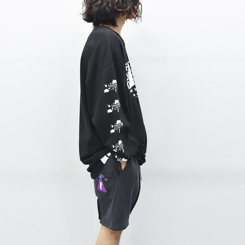 JUVENILE HALL ROLLCALL / 1970 SCF FTRX SHORTS - HEATHER CHARCOAL GRAY