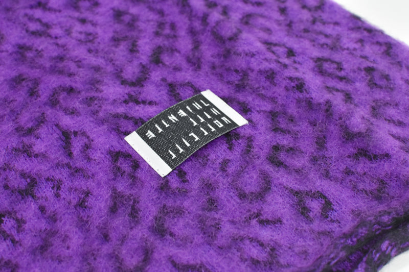 JUVENILE HALL ROLLCALL / 1956 KID MOHAIR LEO PULLOVER - PURPLE