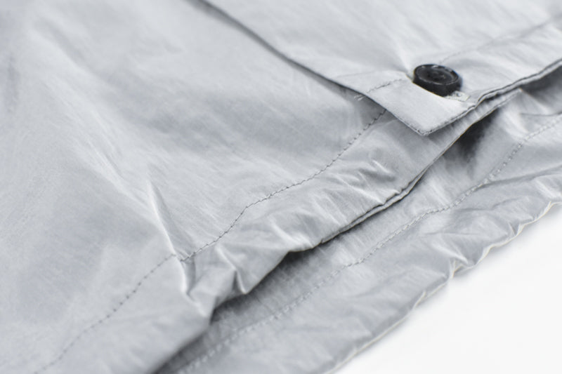 THE JEAN PIERRE / French Military Nylon Shirt - ICE GRAY