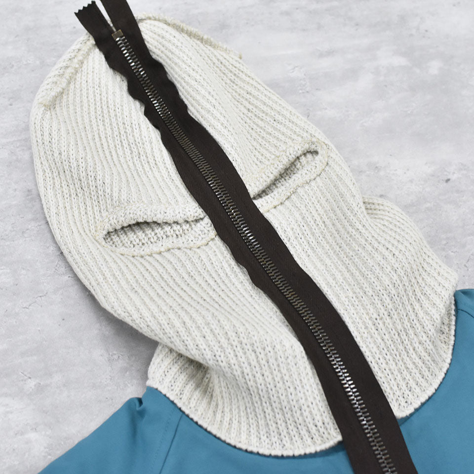 BODYSONG. / REFLECTIVE BALACLAVA BLOUSON - BLUE