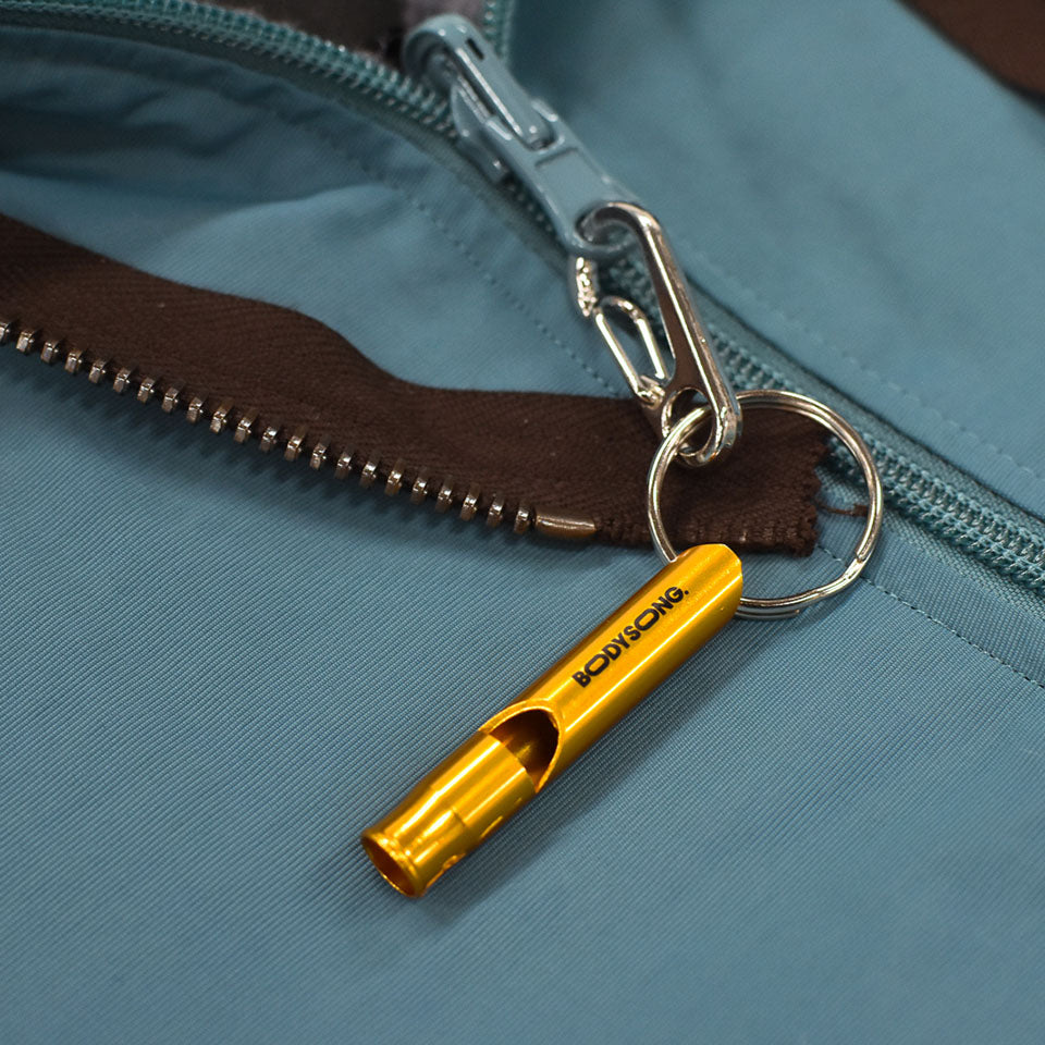 BODYSONG. / REFLECTIVE BALACLAVA BLOUSON - BLUE