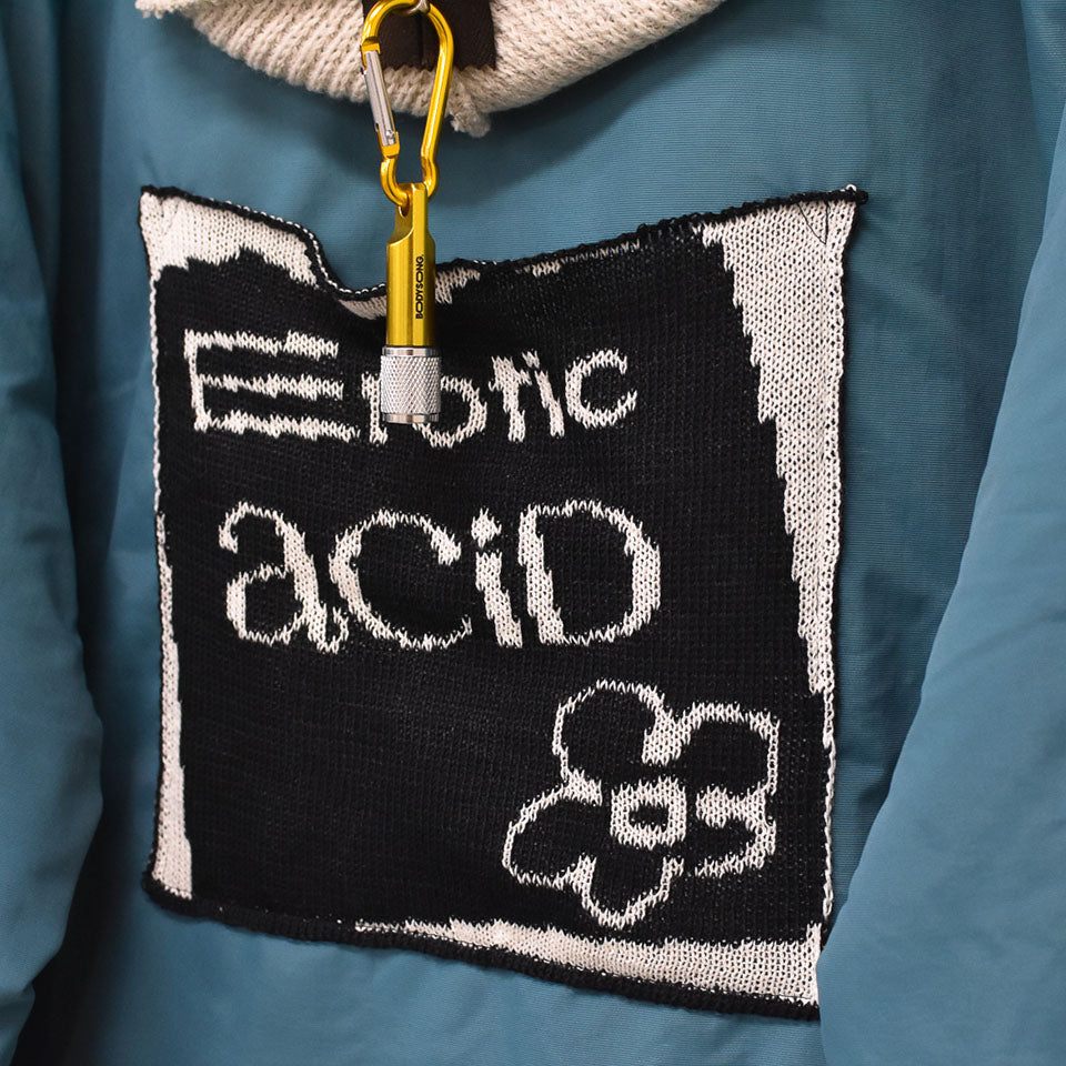 BODYSONG. / REFLECTIVE BALACLAVA BLOUSON - BLUE