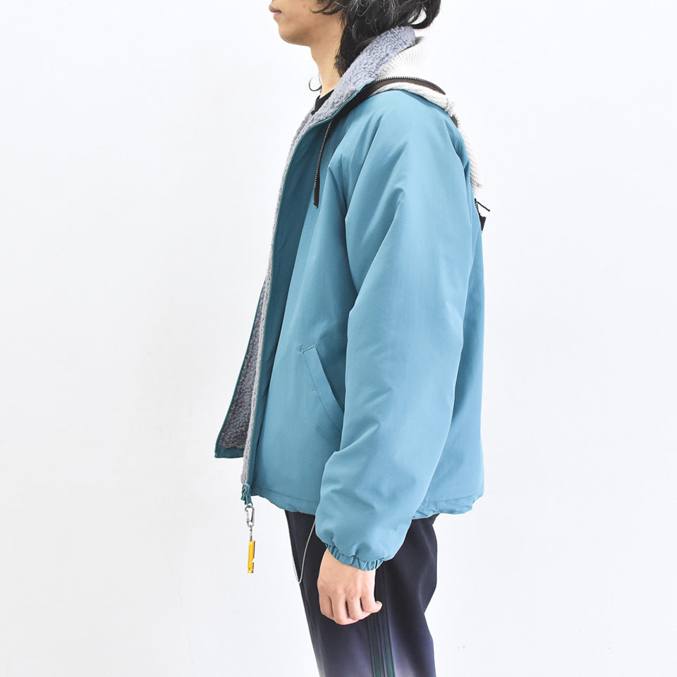 BODYSONG. / REFLECTIVE BALACLAVA BLOUSON - BLUE