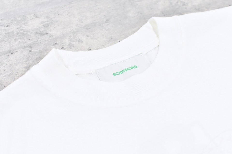 BODYSONG. / TEE/PHOTOCHROMIC/DARKD - WHITE