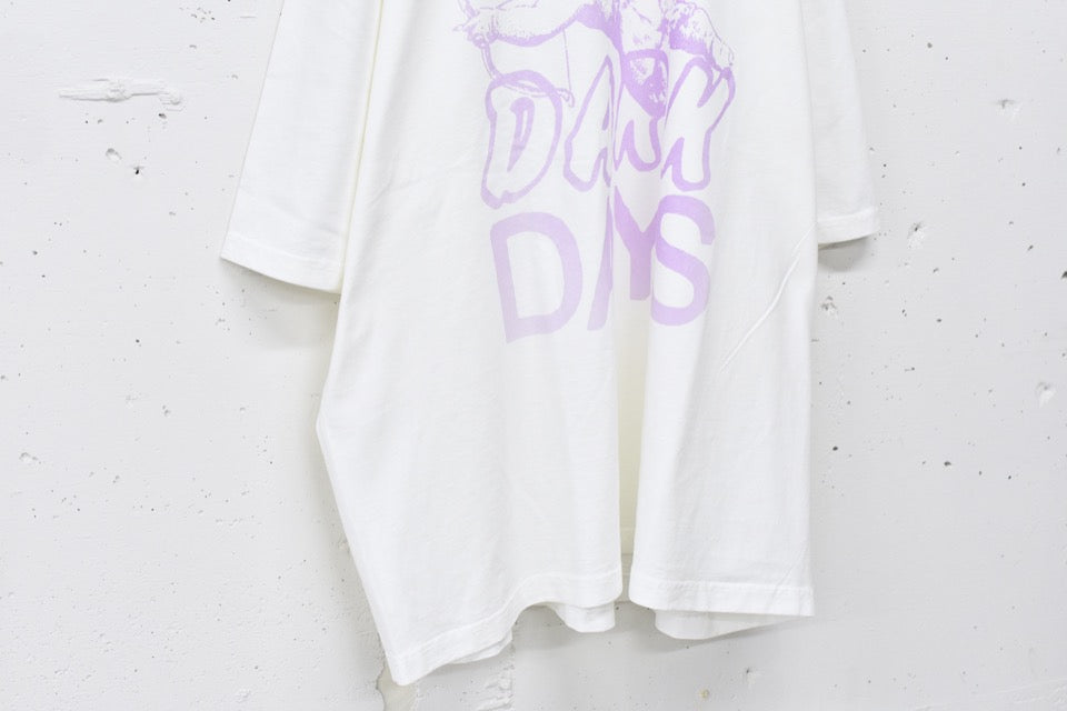 BODYSONG. / TEE/PHOTOCHROMIC/DARKD - WHITE