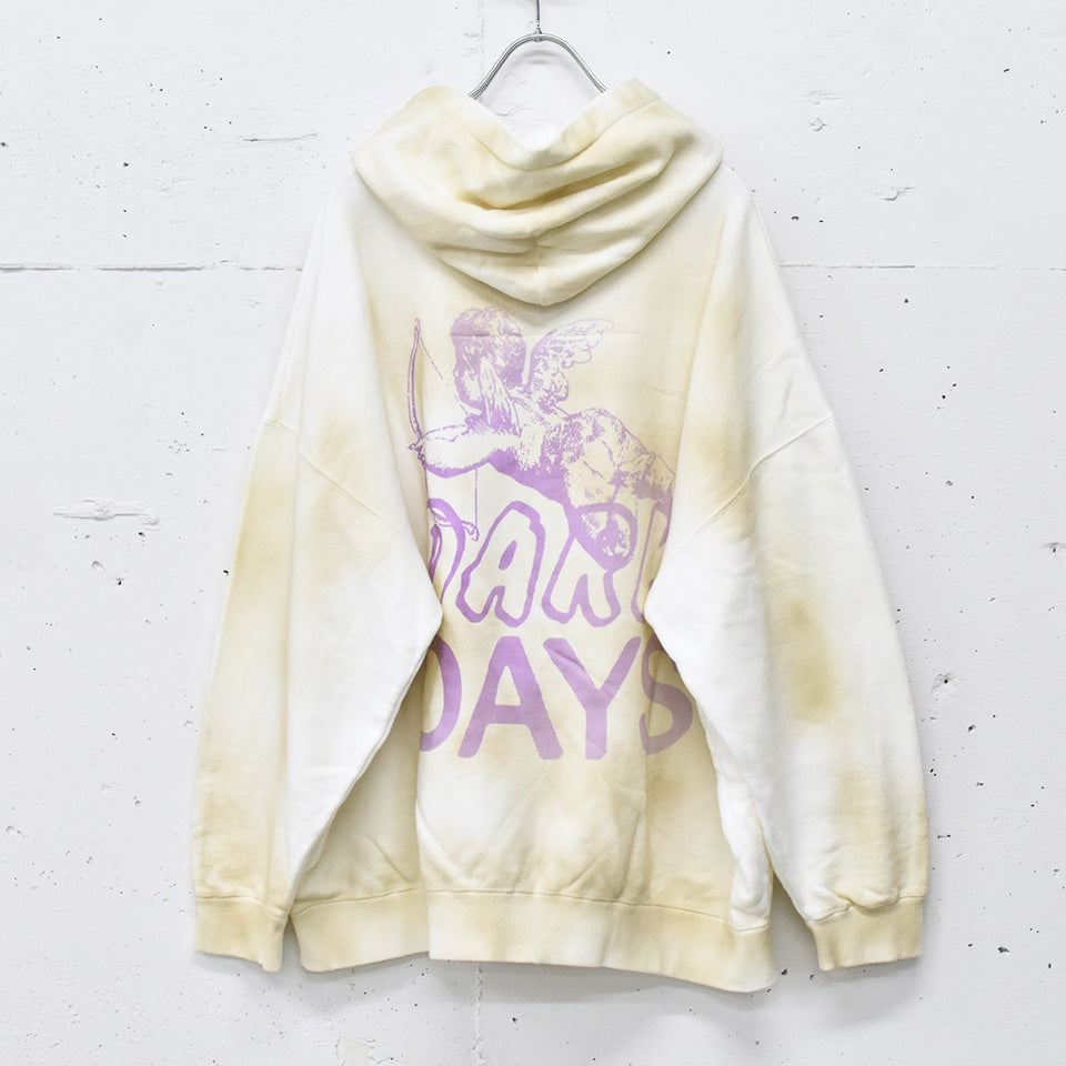 BODYSONG. / HOODIE/PHOTOCHROMIC/DARKD - WHITE