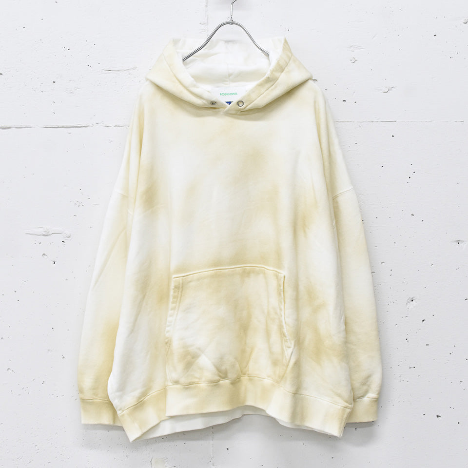BODYSONG. / HOODIE/PHOTOCHROMIC/DARKD - WHITE