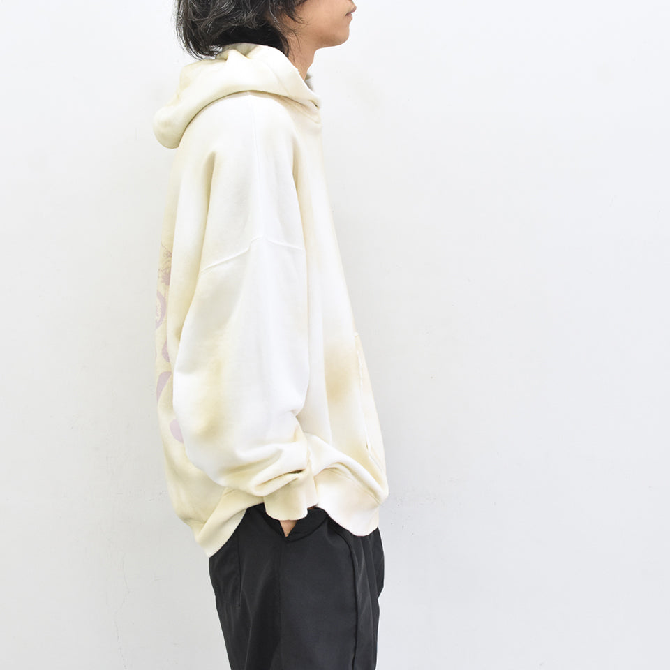 BODYSONG. / HOODIE/PHOTOCHROMIC/DARKD - WHITE