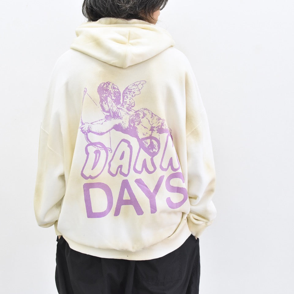 BODYSONG. / HOODIE/PHOTOCHROMIC/DARKD - WHITE