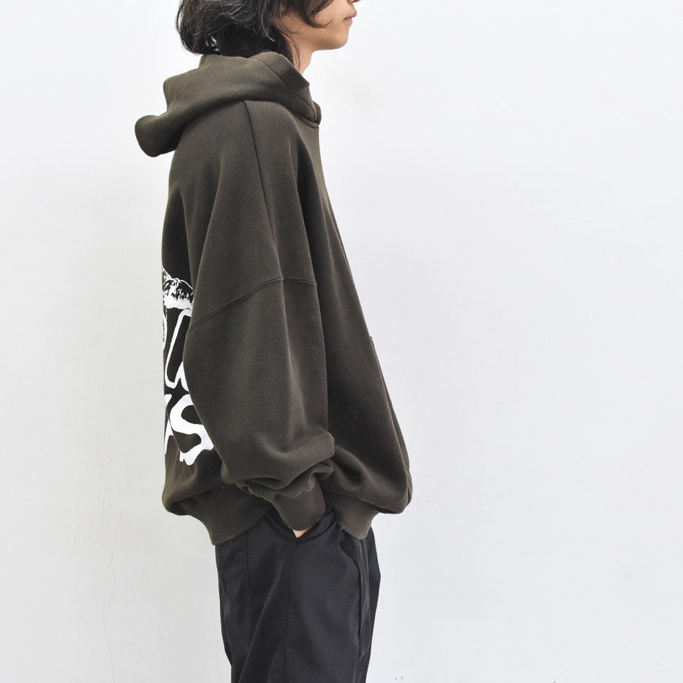 BODYSONG. / HOODIE/PHOTOCHROMIC/DARKD - BLACK