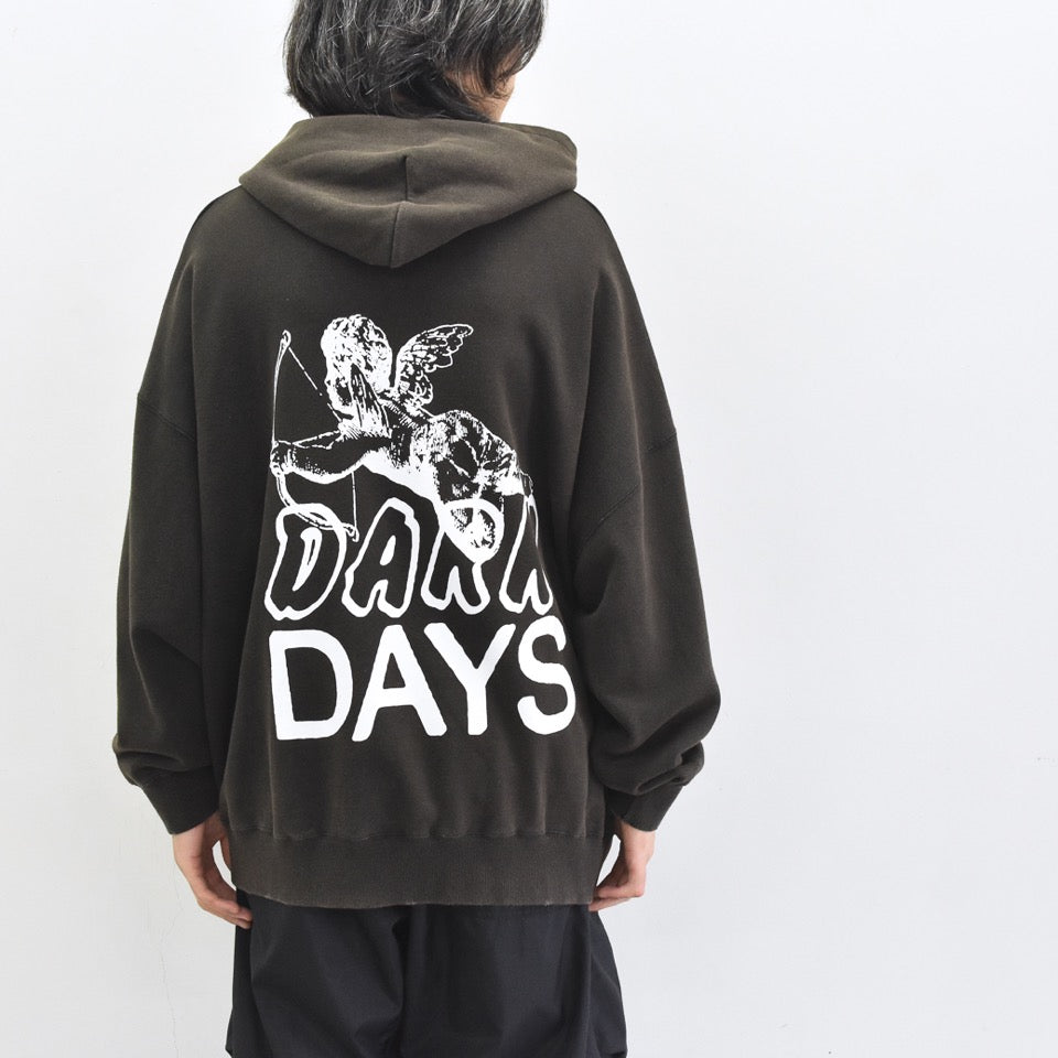 BODYSONG. / HOODIE/PHOTOCHROMIC/DARKD - BLACK