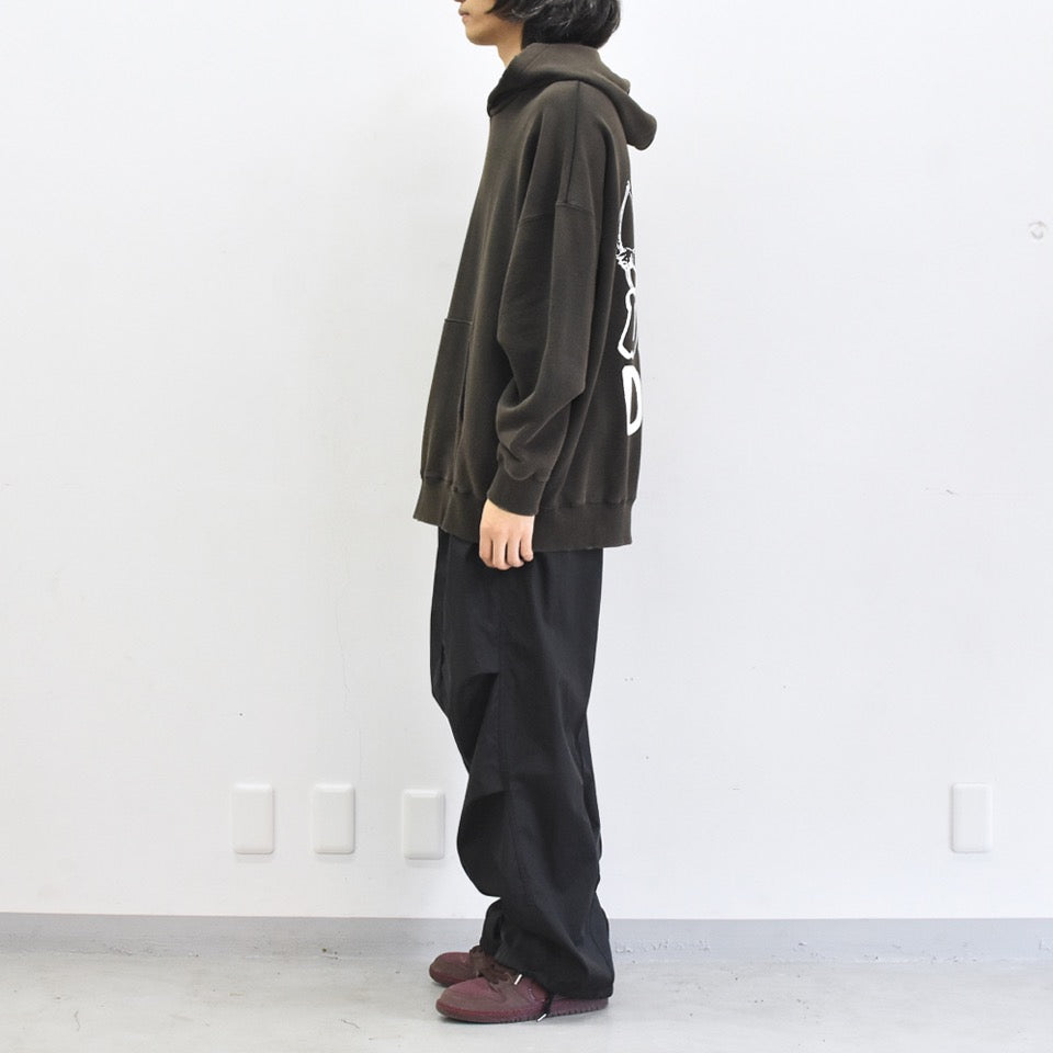 BODYSONG. / HOODIE/PHOTOCHROMIC/DARKD - BLACK