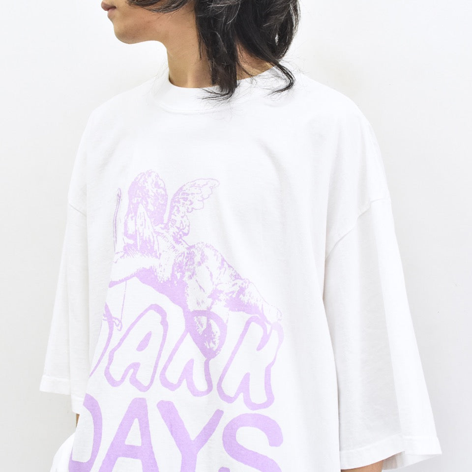 BODYSONG. / TEE/PHOTOCHROMIC/DARKD - WHITE
