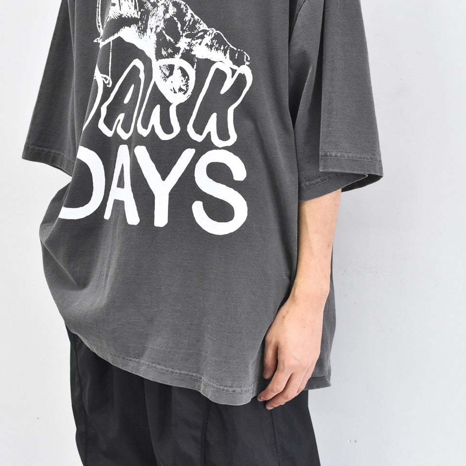 BODYSONG. / TEE/PHOTOCHROMIC/DARKD - BLACK