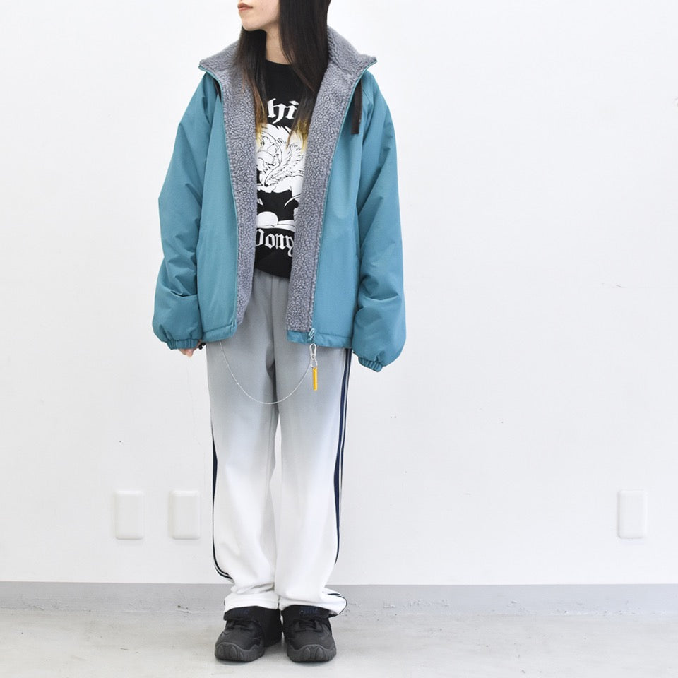BODYSONG. / REFLECTIVE BALACLAVA BLOUSON - BLUE