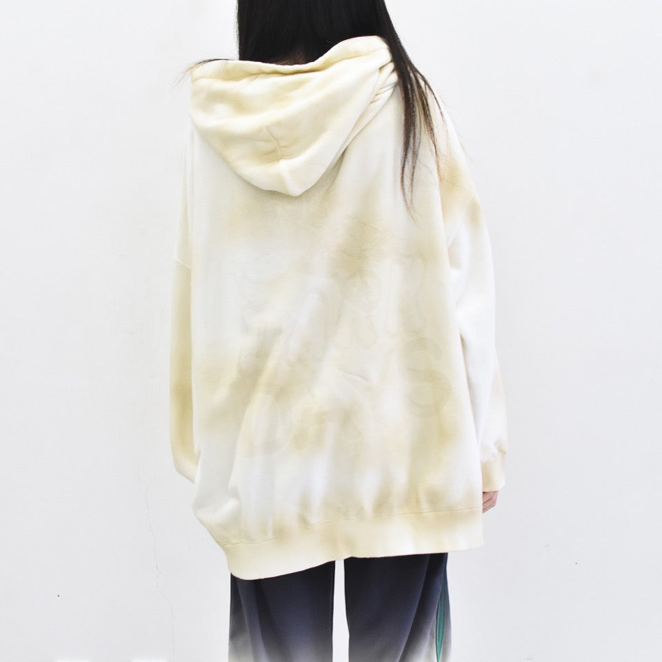 BODYSONG. / HOODIE/PHOTOCHROMIC/DARKD - WHITE