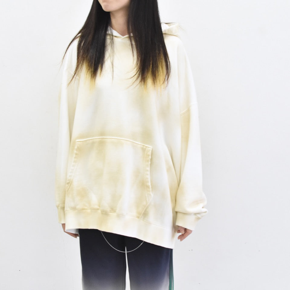 BODYSONG. / HOODIE/PHOTOCHROMIC/DARKD - WHITE