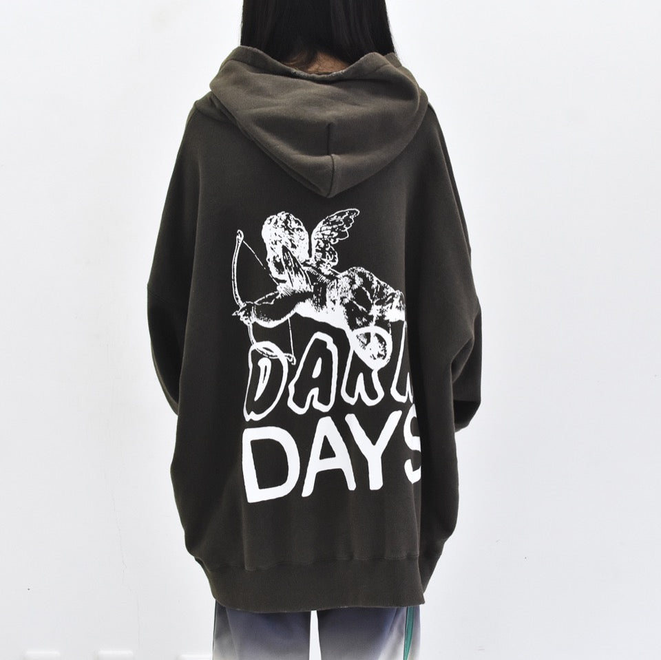 BODYSONG. / HOODIE/PHOTOCHROMIC/DARKD - BLACK