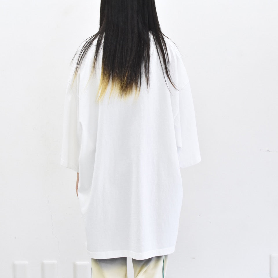 BODYSONG. / TEE/PHOTOCHROMIC/DARKD - WHITE