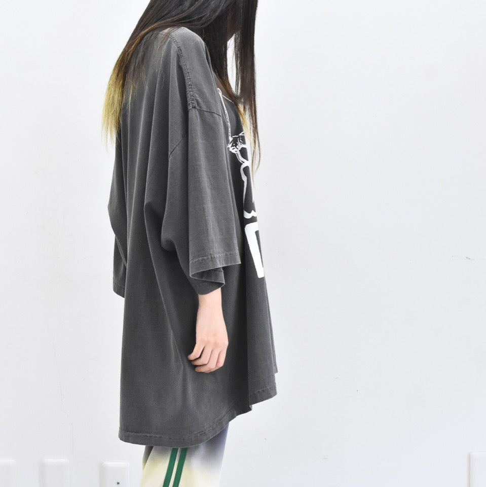 BODYSONG. / TEE/PHOTOCHROMIC/DARKD - BLACK