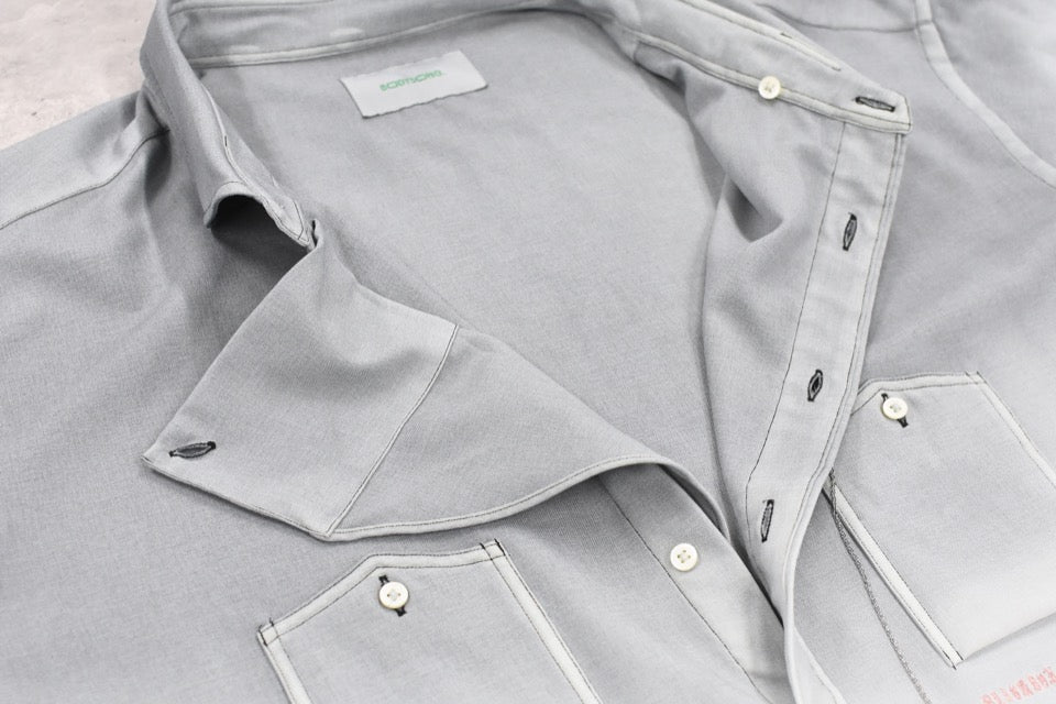BODYSONG. / GRADATION DYED SH - GRAY