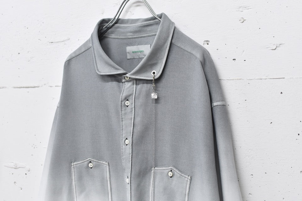 BODYSONG. / GRADATION DYED SH - GRAY