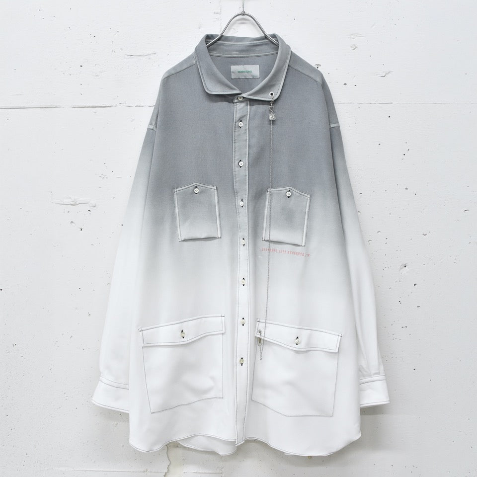 BODYSONG. / GRADATION DYED SH - GRAY