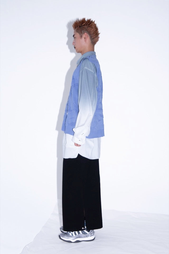 BODYSONG. / GRADATION DYED SH - GRAY
