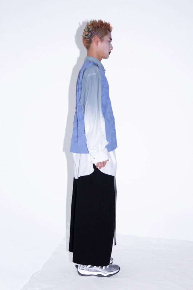 BODYSONG. / GRADATION DYED SH - BLACK