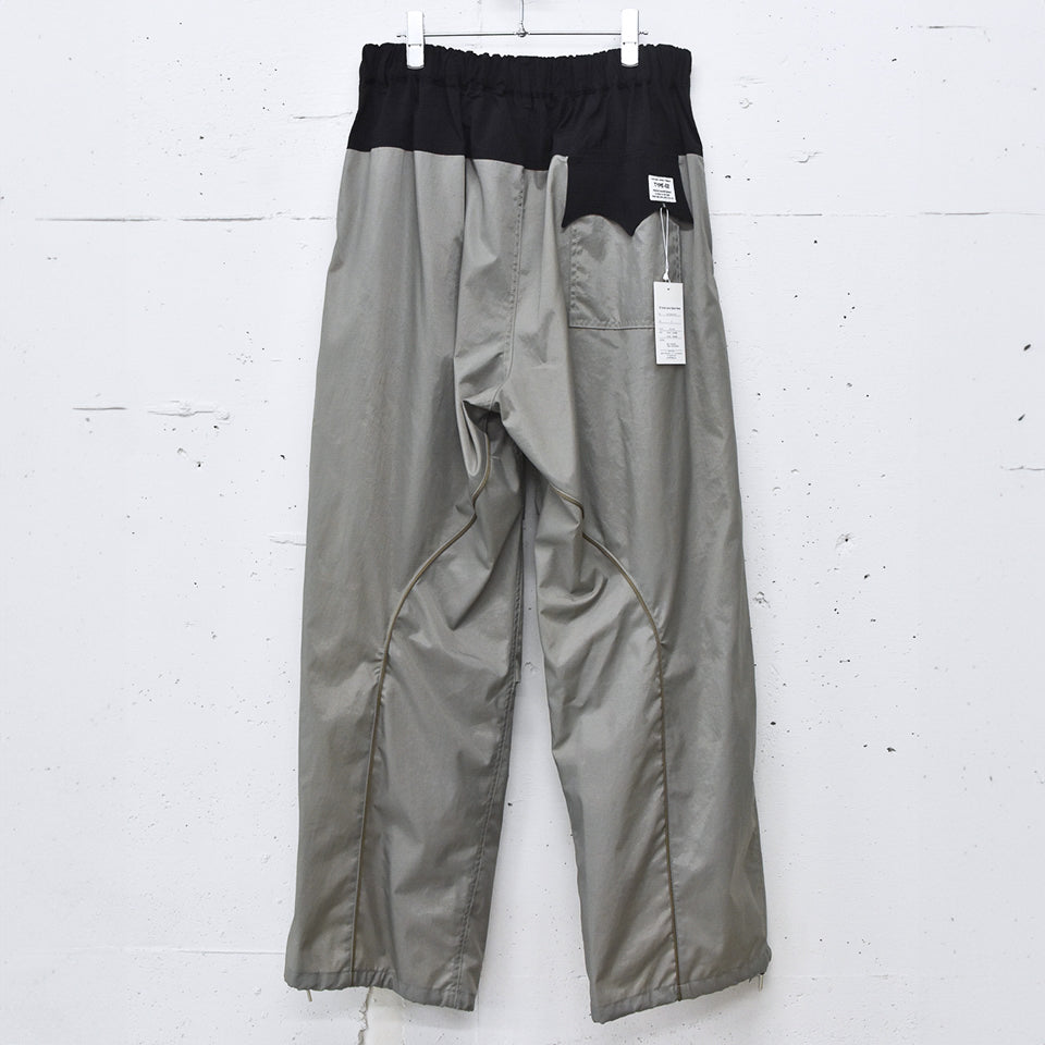 elephant TRIBAL fabrics / 3D Snow Camo Nylon Pants - COOL GRAY