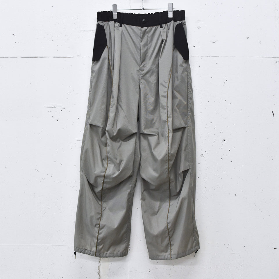 elephant TRIBAL fabrics / 3D Snow Camo Nylon Pants - COOL GRAY