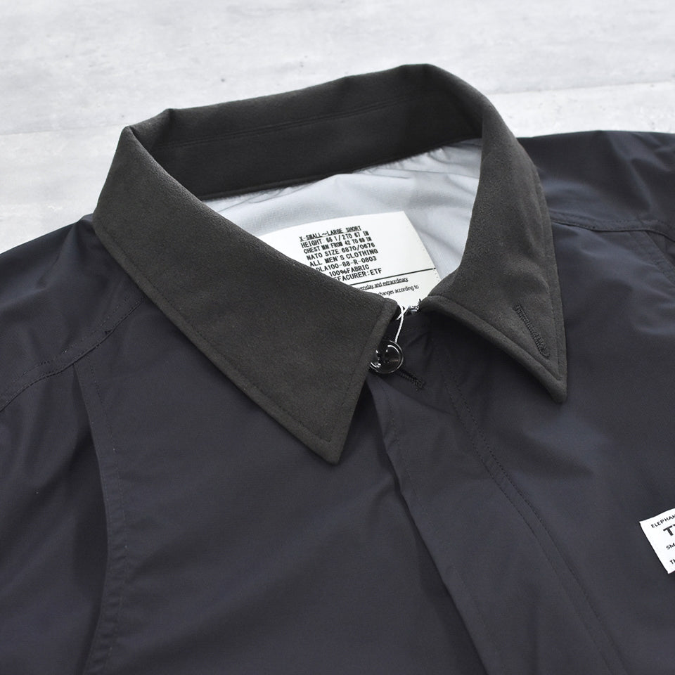elephant TRIBAL fabrics / Shell Hunting JKT - BLACK