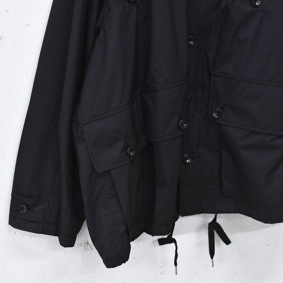 elephant TRIBAL fabrics / Shell Hunting JKT - BLACK