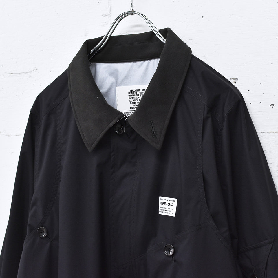 elephant TRIBAL fabrics / Shell Hunting JKT - BLACK