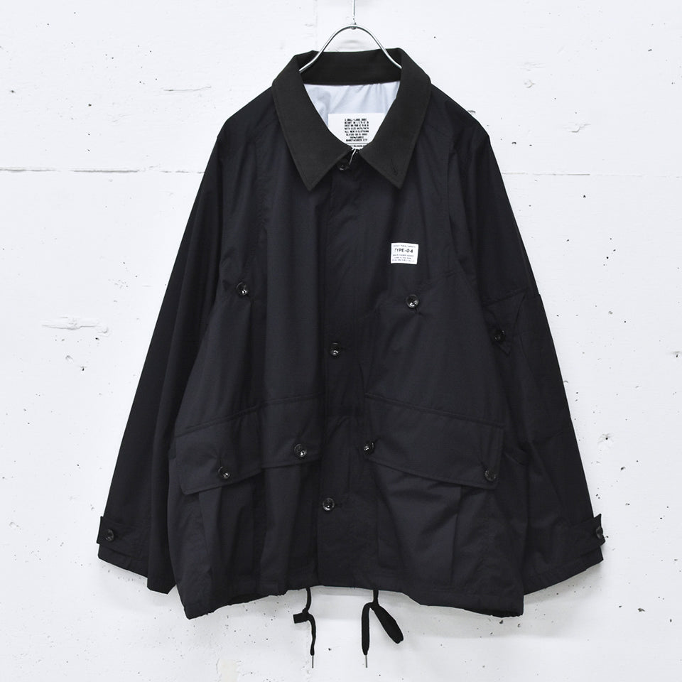 elephant TRIBAL fabrics / Shell Hunting JKT - BLACK