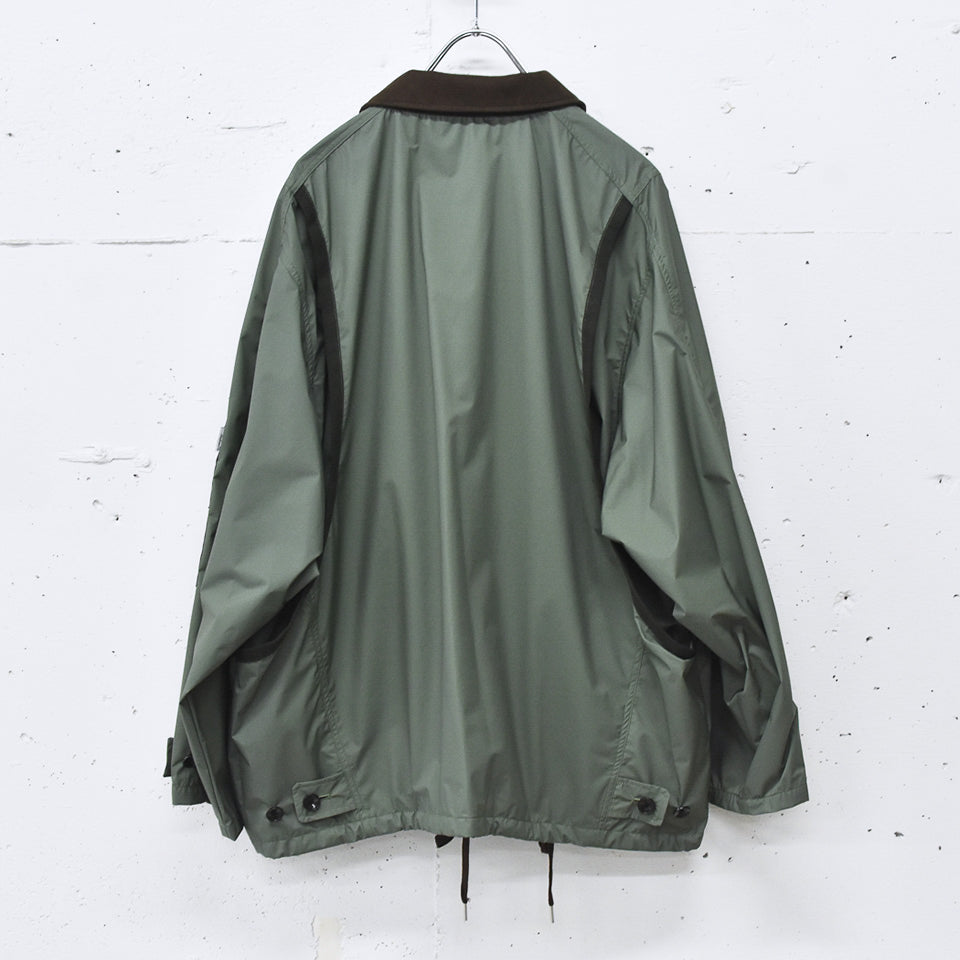 elephant TRIBAL fabrics / Shell Hunting JKT - CELADON