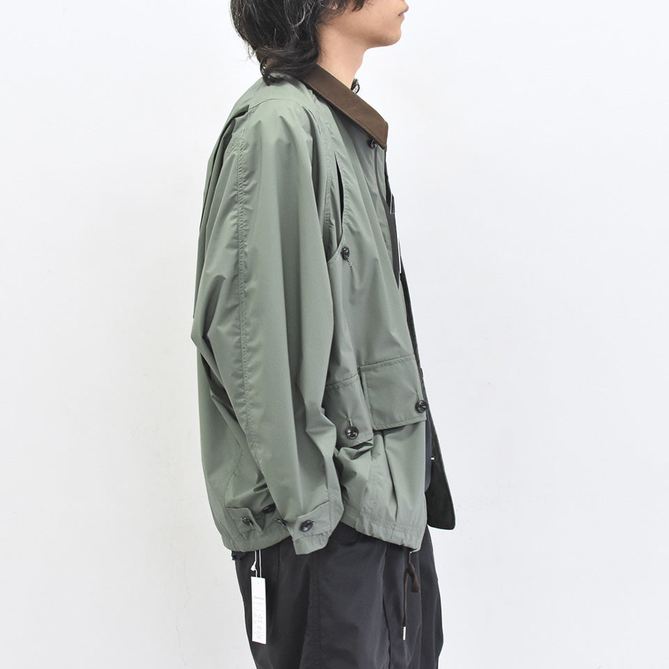 elephant TRIBAL fabrics / Shell Hunting JKT - CELADON