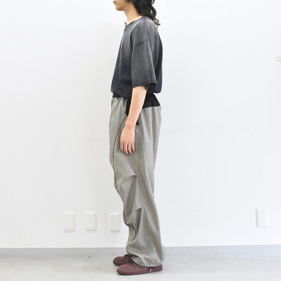 elephant TRIBAL fabrics / 3D Snow Camo Nylon Pants - COOL GRAY