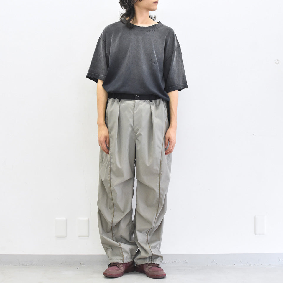 elephant TRIBAL fabrics / 3D Snow Camo Nylon Pants - COOL GRAY